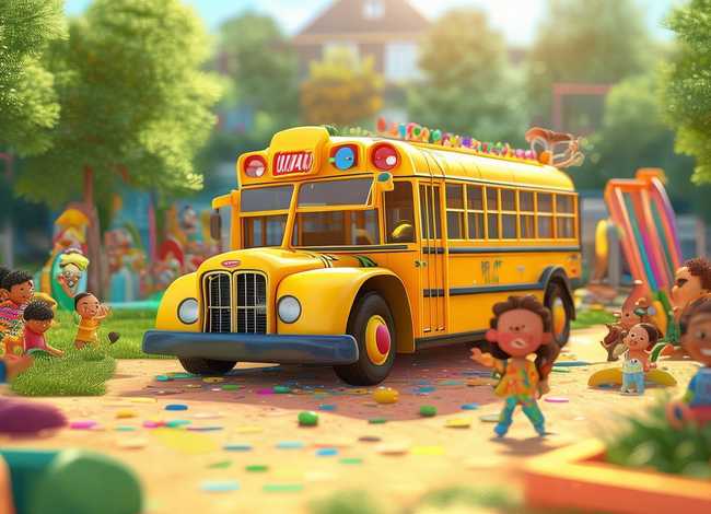 适合儿童的校车故事（校车的故事幼儿故事文字）