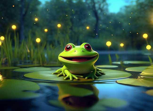 小青蛙简短小故事，启蒙简短小故事小青蛙