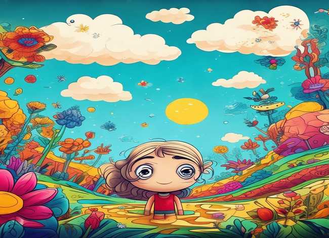 儿童故事ai配图 儿童绘本故事ai生成图片