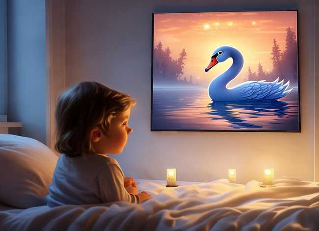 小儿故事睡前故事丑小鸭 - 幼儿睡前丑小鸭故事