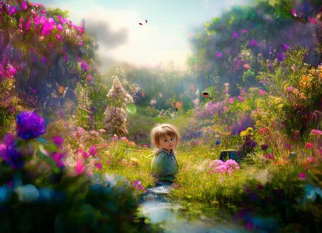 有关花园的幼儿故事 有关美丽花园的幼儿故事