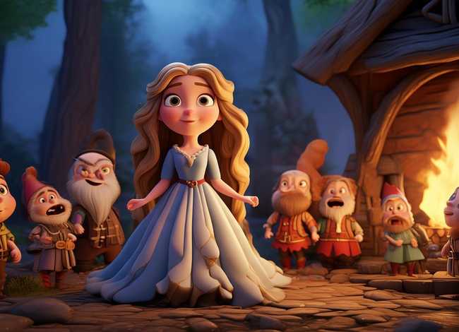 儿童童话故事白雪公主和七个小矮人的故事（给我讲一个白雪公主和七个小矮人的故事）