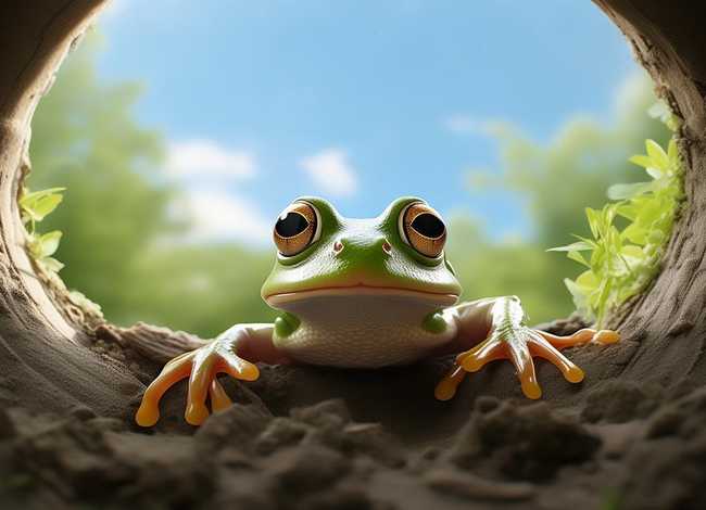 井底之蛙英文版故事简单儿童，井底之蛙英文版故事简单英文版