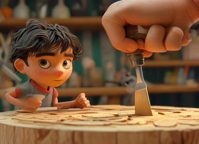 入木三分的故事儿童版、入木三分的故事简介