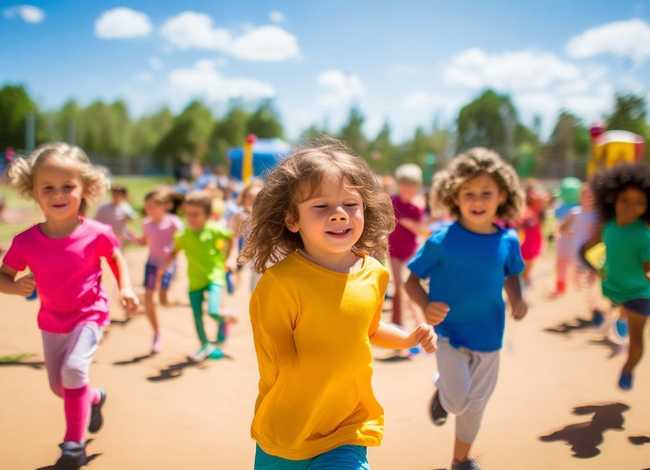 儿童运动的文案短句（儿童运动的文案短句图片）