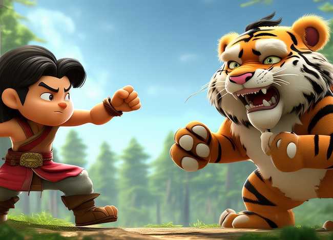 武松打虎的故事儿童版音频（武松打虎幼儿故事视频）