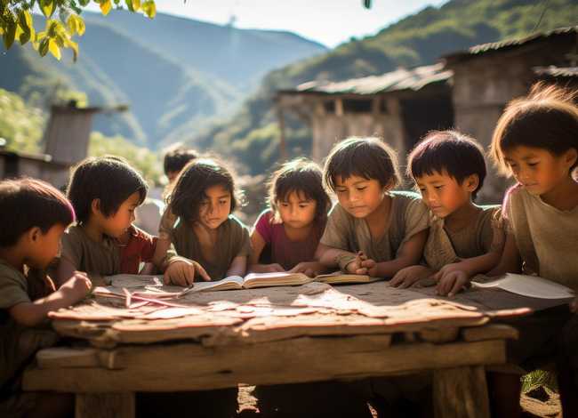 贫困山区孩子故事；贫困山区孩子故事大全