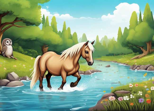 小马过河的故事表演视频，小马过河的故事表演视频完整版