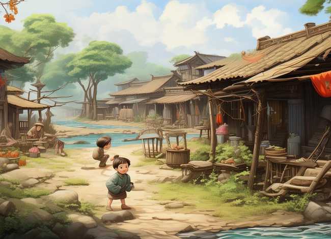 孟母三迁儿童故事 - 幼儿故事孟母三迁