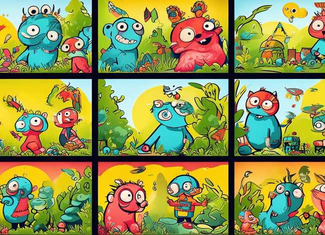 儿童简笔画故事连环画（幼儿简笔连环画小故事）