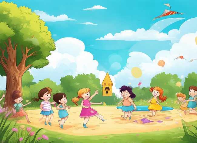 夏天的故事绘画幼儿园；夏天的故事幼儿简笔画