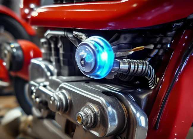 儿童小摩托摩托车发动机的奌火线（摩托车发动机点火线怎么接）