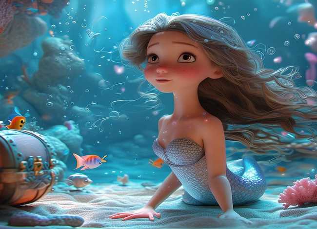 美人鱼故事儿童故事，美人鱼的故事幼儿故事