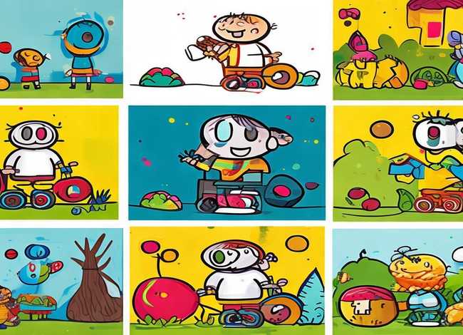 3岁小孩连环画；3岁小孩连环画简单又漂亮