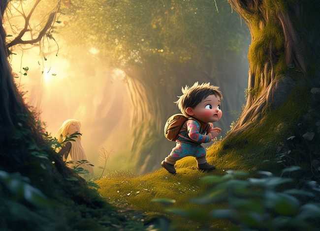 儿童故事爬山救母（爬山幼儿故事）