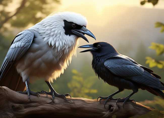 乌鸦反哺的故事的寓意，乌鸦反哺的故事、寓意