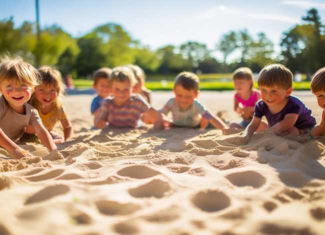 玩沙子的故事儿童（关于玩沙子游戏故事）