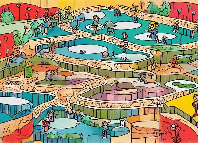 地道战儿童画图片、地道战儿童画图片大全不涂色