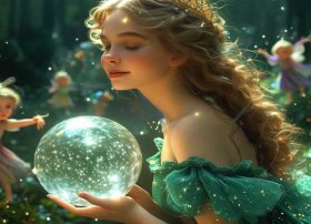 魔法灰姑娘童话故事 - 魔法灰姑娘绘本故事