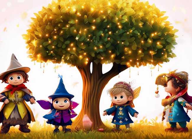 儿童故事4个角色扮演，幼儿故事四个角色扮演