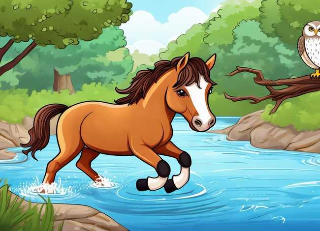 儿童故事小马过河故事书 少儿故事小马过河的故事在线听