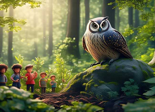 关于保护森林的儿童故事 关于保护森林的寓言故事