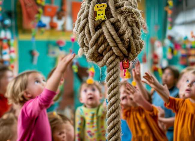 儿童故事绳子那头是什么，绳子那头是什么幼儿园语言教案