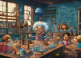 爱因斯坦的科学故事的图画 爱因斯坦的科学故事的图画大全