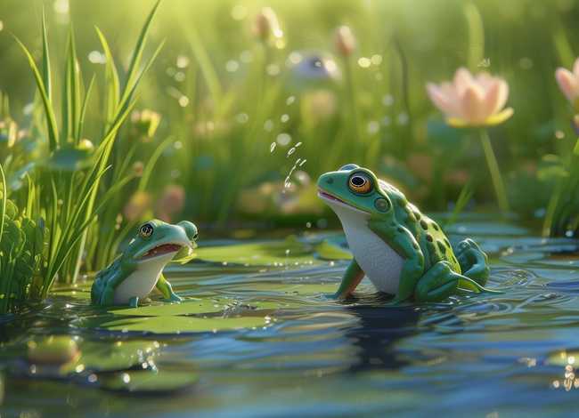 巴巴熊儿童故事小蝌蚪找妈妈；幼儿故事小蝌蚪找妈妈视频在线听睡前