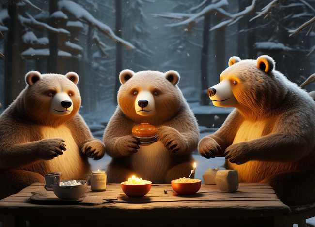 3只熊故事 3只熊的故事 3只熊故事 3只熊的故事