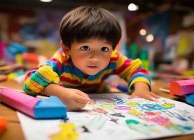 蜡笔小新儿童画、蜡笔小新儿童画画