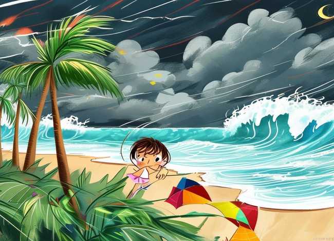 儿童关于台风的故事（关于台风的绘本故事）