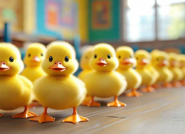 绘本故事排队啦小脚鸭、小脚鸭排队啦绘本教案