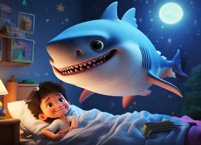 宝宝睡前故事鲨鱼故事；宝宝睡前故事鲨鱼故事免费听