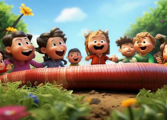 关于蚯蚓的儿童故事、关于蚯蚓的童谣或者儿歌