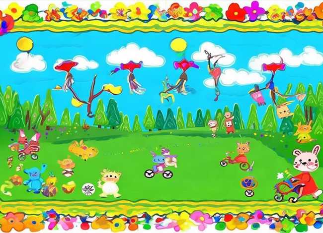 幼儿故事手抄报（幼儿故事手抄报图片）