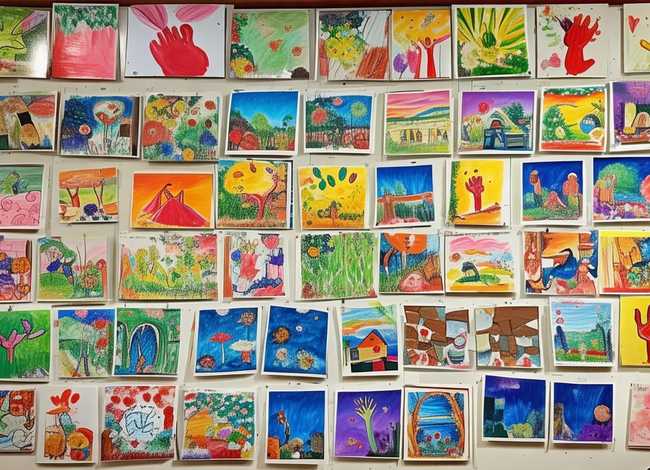 感恩儿童画，感恩儿童画大全