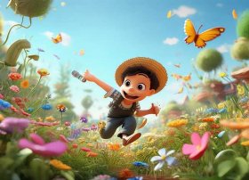儿童故事花园小子（儿童动画片花园小子）