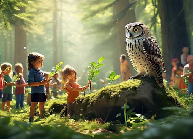 关于保护森林的儿童故事 关于保护森林的寓言故事