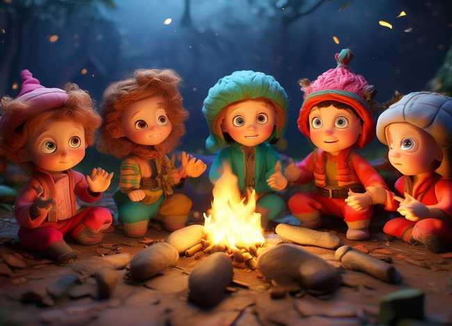 儿童故事语言表达；幼儿语言故事表演