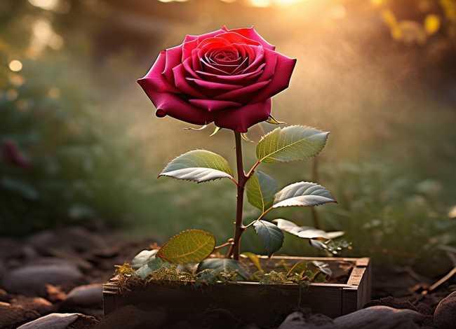 玫瑰的故事文字解说 玫瑰的故事文字解说怎么写