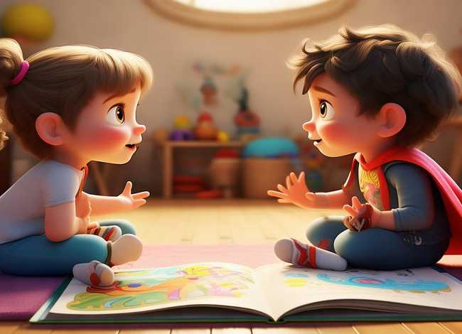 儿童对话故事绘本 - 对话的绘本故事