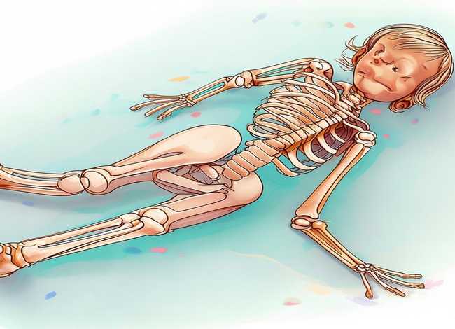 学前儿童骨骼结构图图片 学前儿童骨骼结构图图片高清