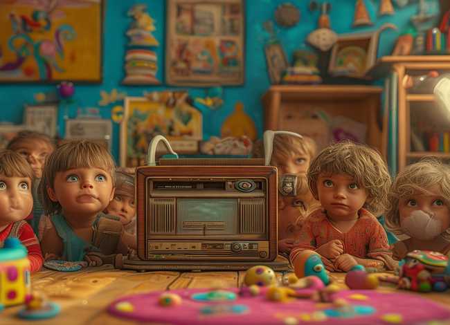 3-6岁儿童故事收音机、收音机的幼儿故事