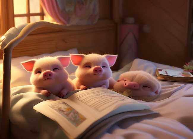 播放睡前故事三只小猪，播放睡前故事三只小猪视频