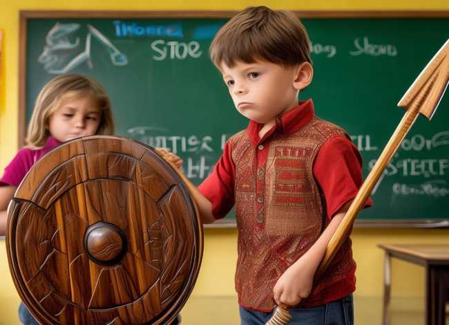 小学课本矛与盾的故事 - 小学课文矛和盾的故事