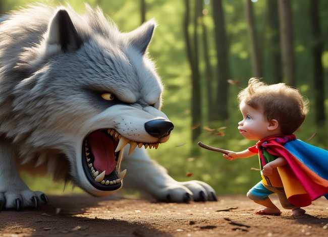 智斗大灰狼儿童故事视频、智斗大灰狼的故事视频贝乐虎故事
