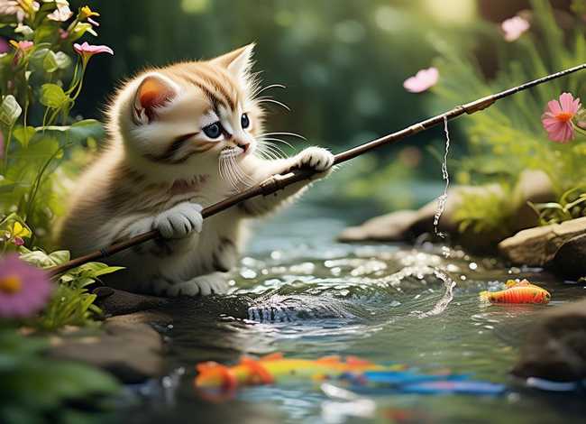 小猫钓鱼故事表演视频播放 - 小猫钓鱼故事表演视频播放大全