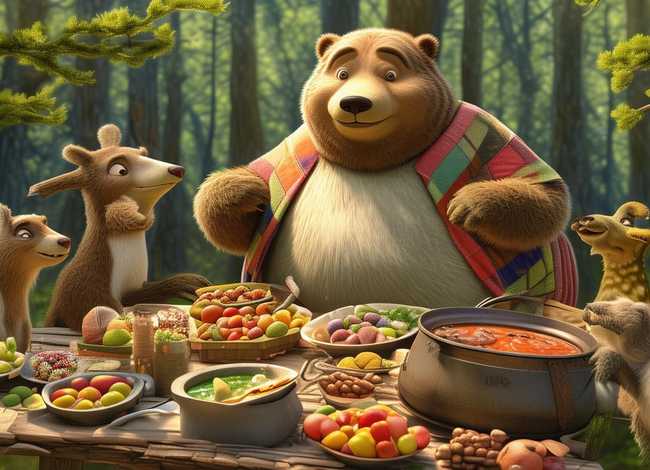 小熊请客故事完整视频，小熊请客故事完整视频在线观看