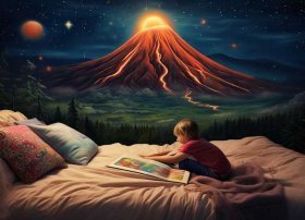 睡前故事火山、火山的睡前故事